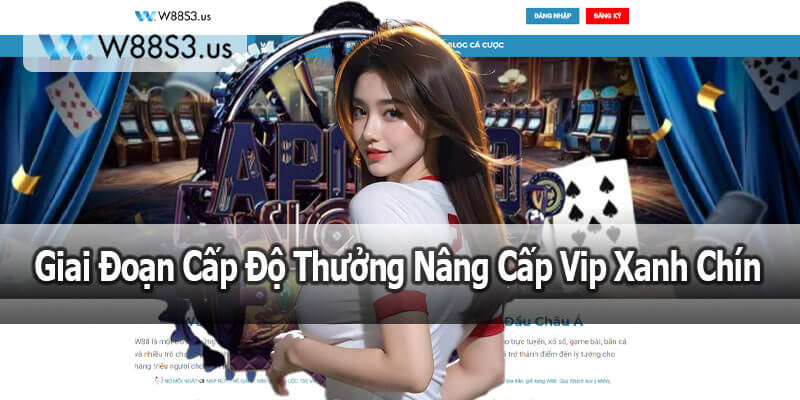 Giai Đoạn Cấp Độ Thưởng Nâng Cấp Vip Xanh Chín